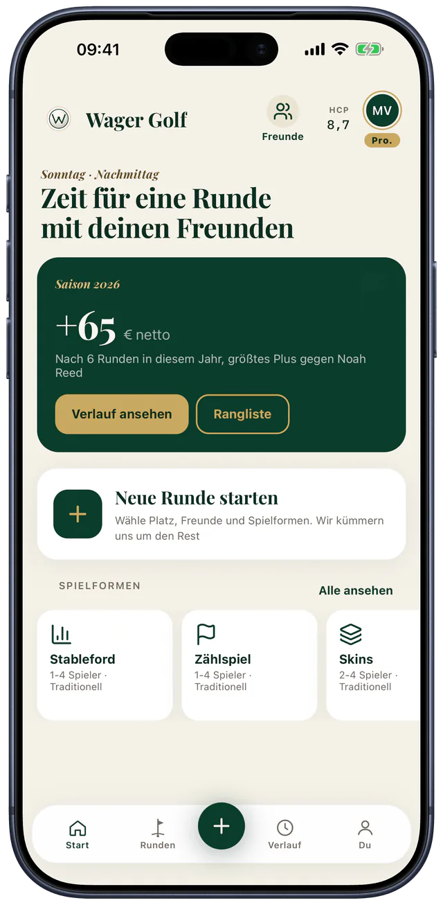 Saisonbilanz und Rangliste