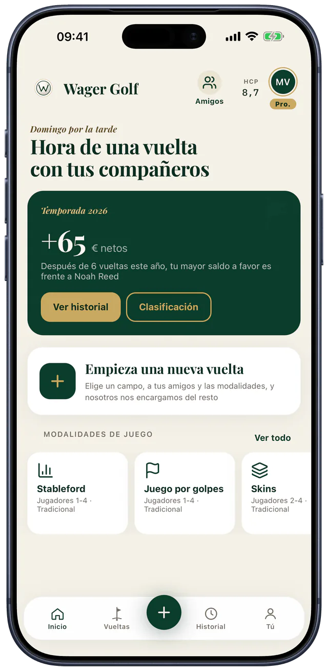 Saldo de temporada y clasificación