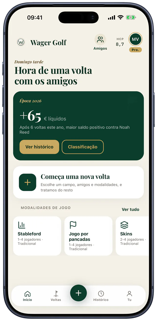 Saldo da época e classificação